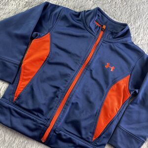 Under Armour Jacket Youth 24M Blue Orange Toddler Athleisure Bears Illinois